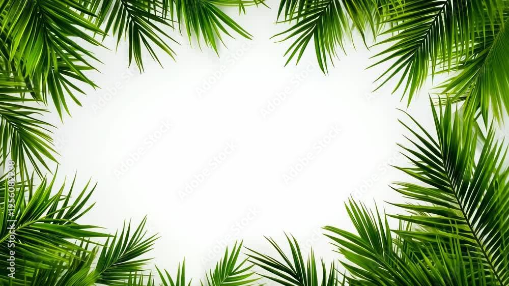 The Tropical Leafy Frame The Tropical Leafy Frame