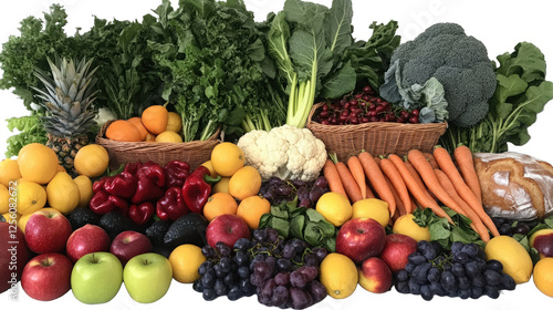 Various vegetables in the basket