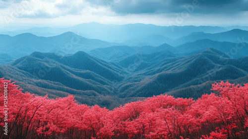 A Vibrant Landscape Filled ...