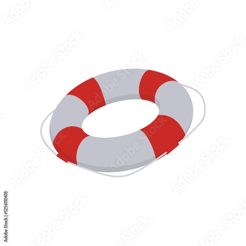 Life Buoy, Holidays Vector Illustration
