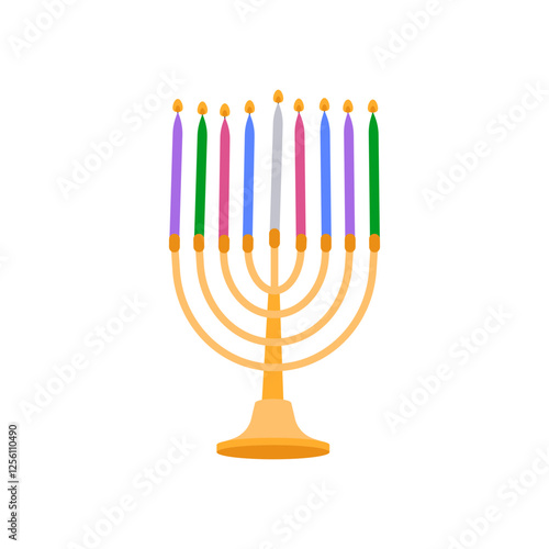 Hanukkah, Holidays Vector Illustration
