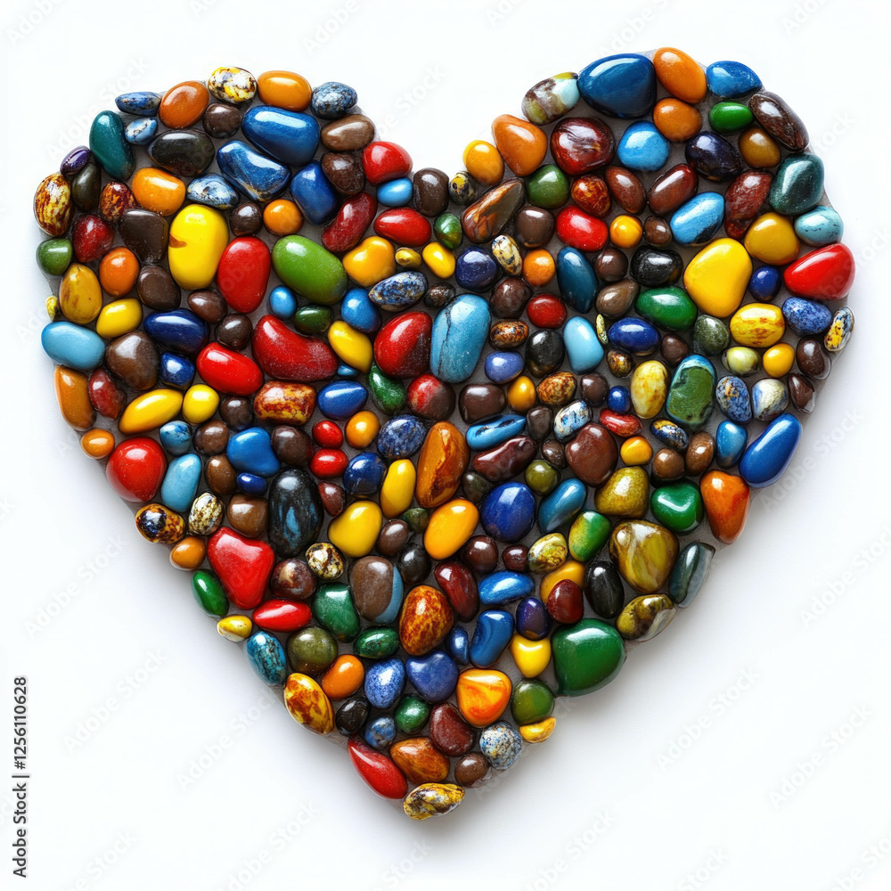 Candy Heart Isolated Candy Heart Isolated