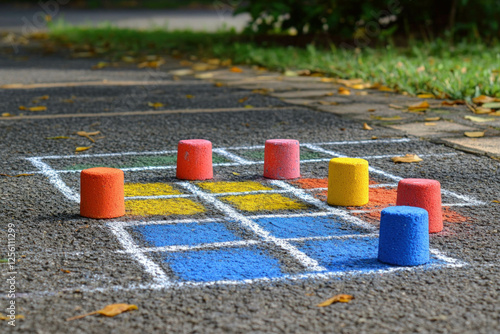 Hop Scotch Vector: A Minima...