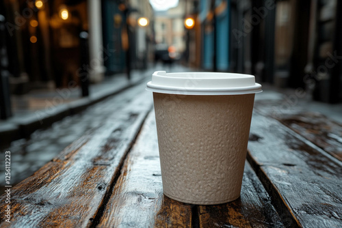 Styrofoam Coffee Cup