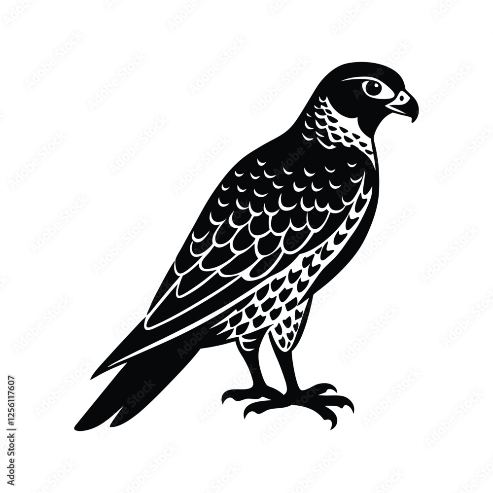 Fototapeta premium eagle vector illustration on a white background
