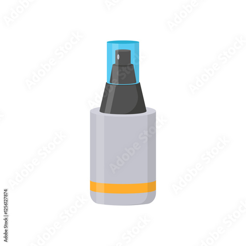 Facial Spray, Cosmetics Vector Illustration Isolated