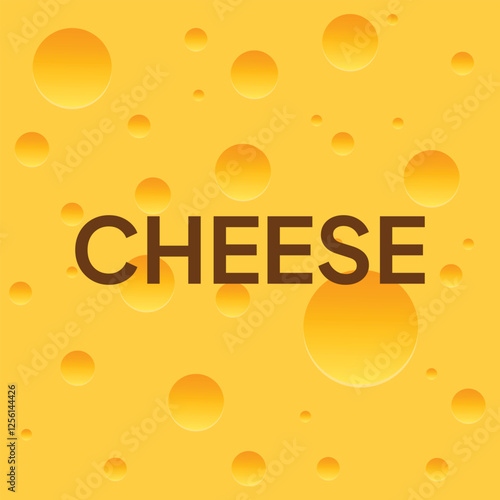 Seamless vector background texture of cheese. cheese pattern