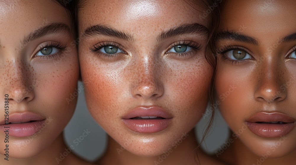 The beauty of diverse skin tones The beauty of diverse skin tones