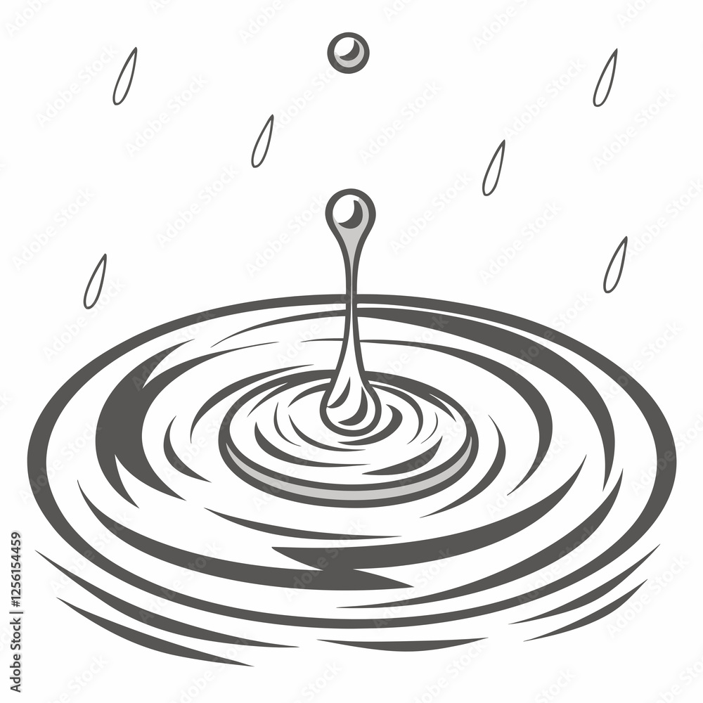 drop of water drop of water