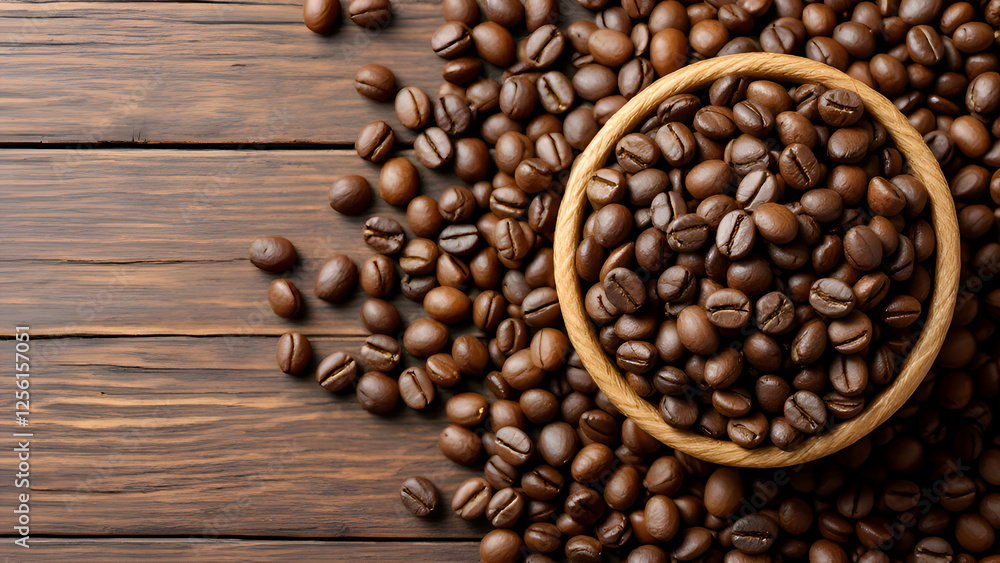 Fototapeta premium Roasted Coffee Beans