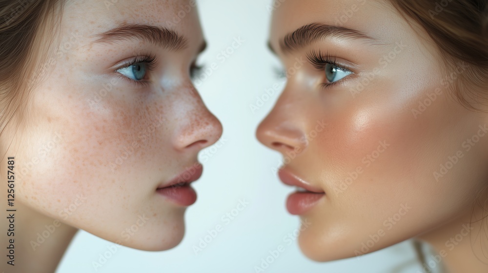 The art of bare face and makeup The art of bare face and makeup