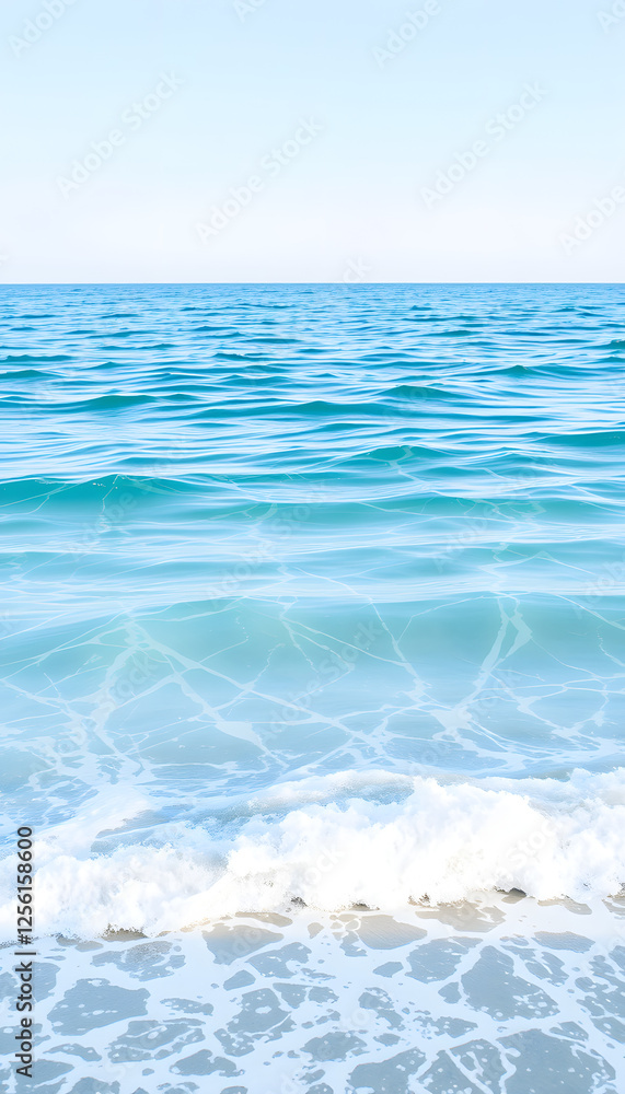 Sea water, low-poly. with white shades Sea water, low-poly. with white shades