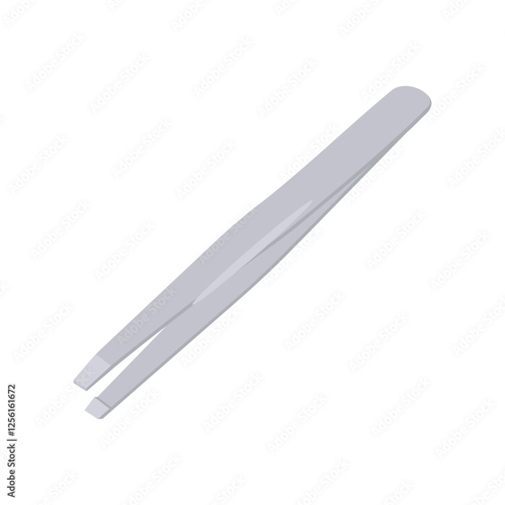 Eyebrow Tweezer, Beauty and Spa Vector isolated Illustration Eyebrow Tweezer, Beauty and Spa Vector isolated Illustration