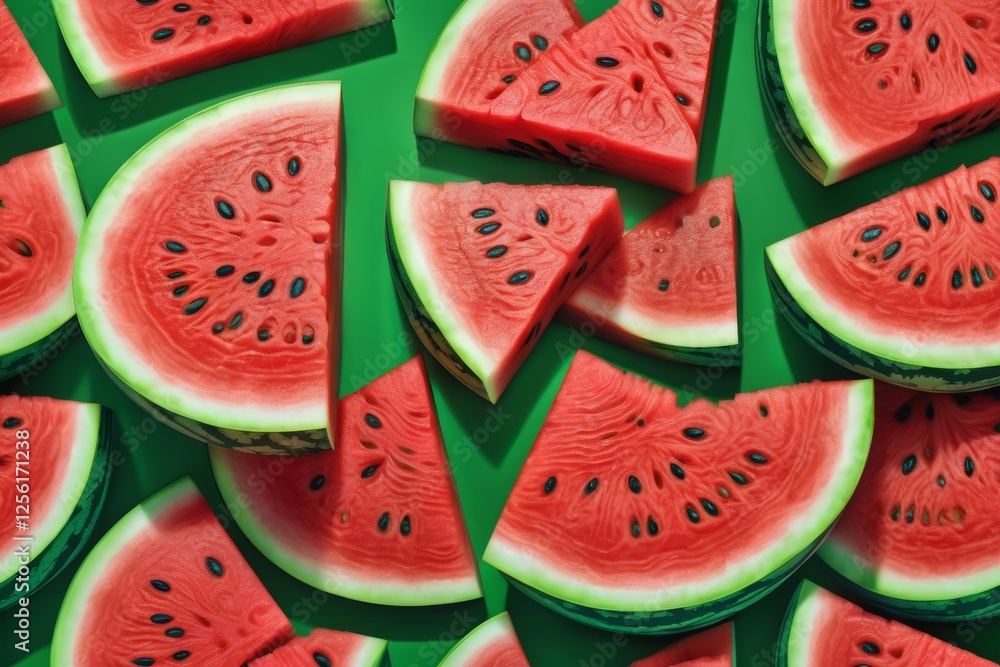 watermelon slices background watermelon slices background