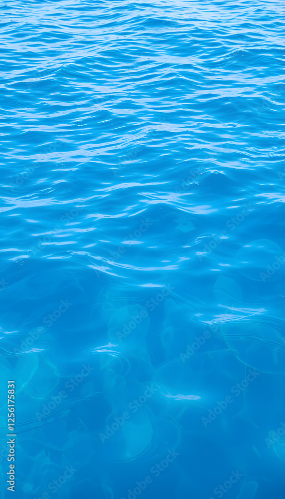 Blue Water surface, abstract background with a text field, Dreamy. with white shades Blue Water surface, abstract background with a text field, Dreamy. with white shades