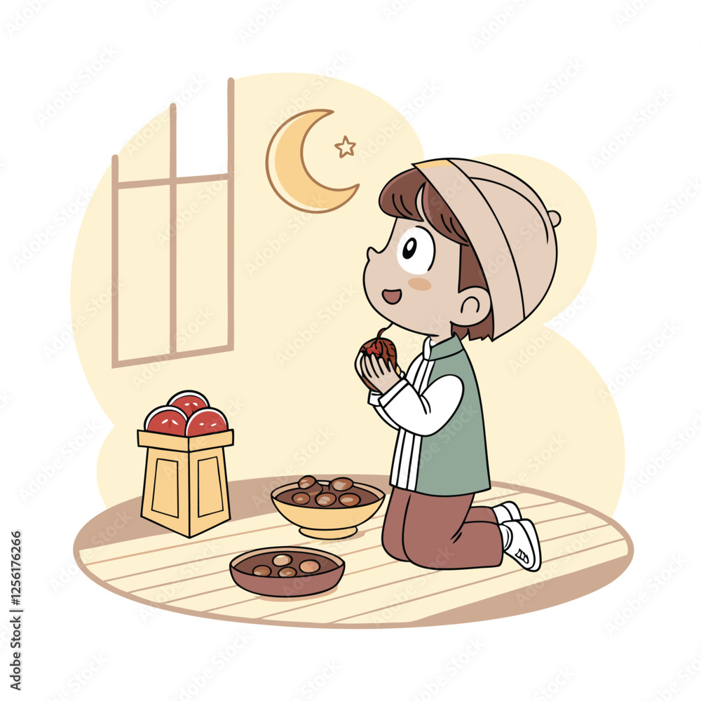 Ramadan Kareem concept vector illustration Ramadan Kareem concept vector illustration