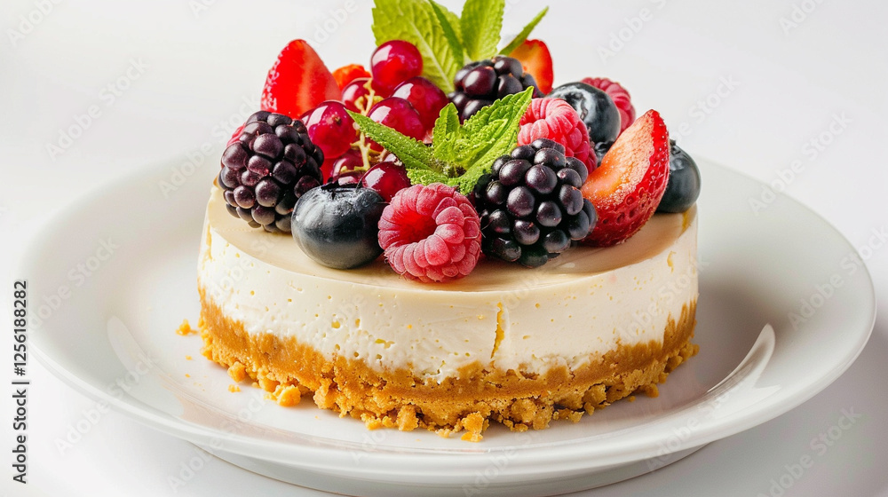 cheesecake with fruit on an isolated white background, object focused, png, stock image, hd quality, cheesecake with fruit on an isolated white background, object focused, png, stock image, hd quality,