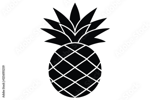 pineapple vector illustration