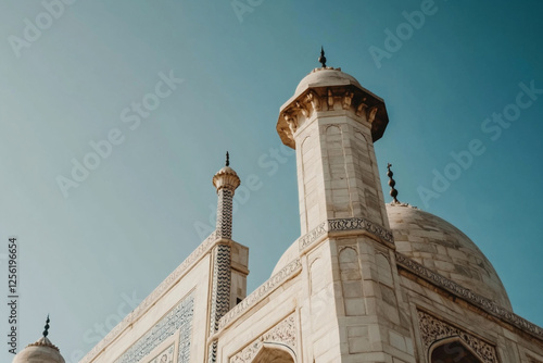       Tall buildings in a city with a sky background