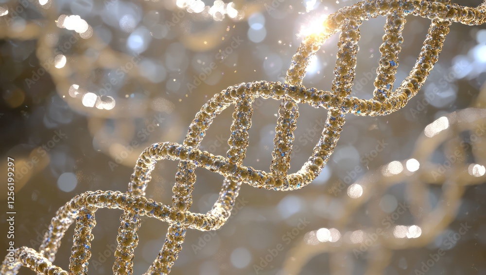 Biological DNA framework illustrated in a scientific setting, emphasizing structural and hereditary functions. Biological DNA framework illustrated in a scientific setting, emphasizing structural and hereditary functions.