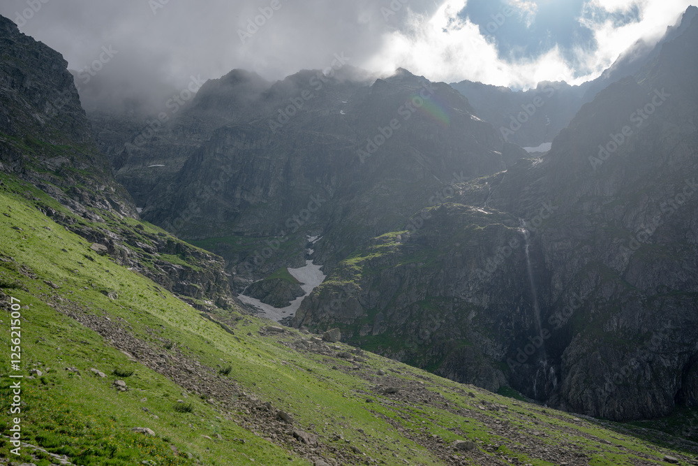Fototapeta premium Mountain landscape