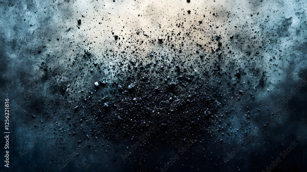 Black and white background with small black dots and intricate watercolor patterns in abstract design Black and white background with small black dots and intricate watercolor patterns in abstract design