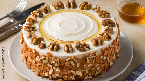 luxury and modern cake design, fantasy cake design, elegant cake design look