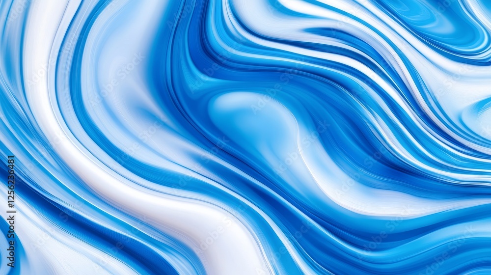 Abstract Blue and White Swirl Pattern - Fluid design, abstract background with blue and white swirling patterns. Perfect for website banners, presentations Abstract Blue and White Swirl Pattern - Fluid design, abstract background with blue and white swirling patterns. Perfect for website banners, presentations