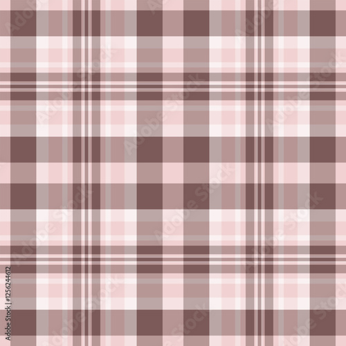 Yard tartan pattern texture, tailor plaid seamless fabric. Overlayed textile check background vector in pastel and light colors.