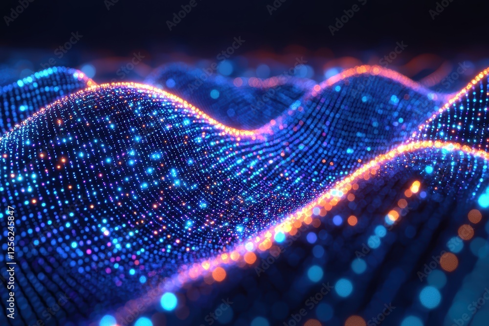 Abstract glowing neuronlike connections digital space visual art high fidelity close-up neon concept Abstract glowing neuronlike connections digital space visual art high fidelity close-up neon concept