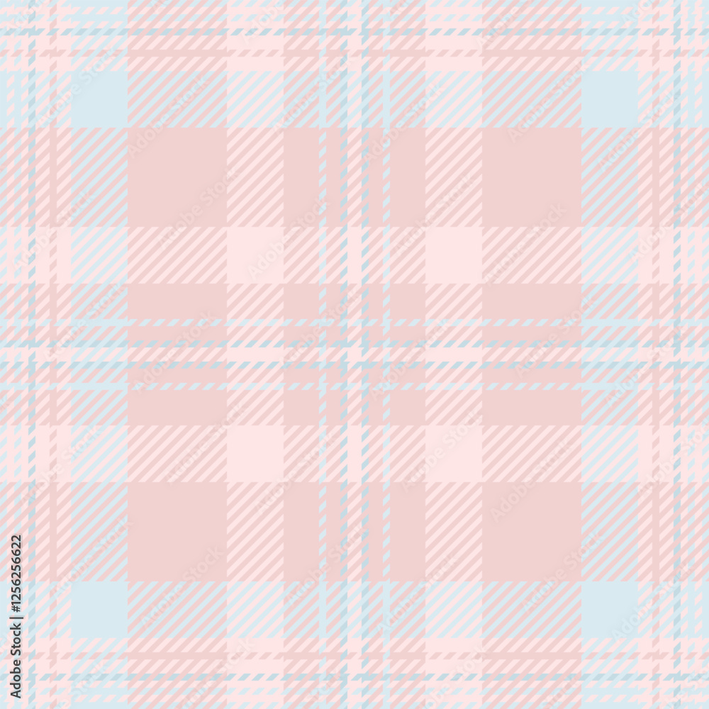 Delicate pastel pink and blue plaid pattern. Subtle texture and soft colors evoke feelings of serenity and femininity. Perfect for backgrounds, textile designs, or feminine branding. Delicate pastel pink and blue plaid pattern. Subtle texture and soft colors evoke feelings of serenity and femininity. Perfect for backgrounds, textile designs, or feminine branding.
