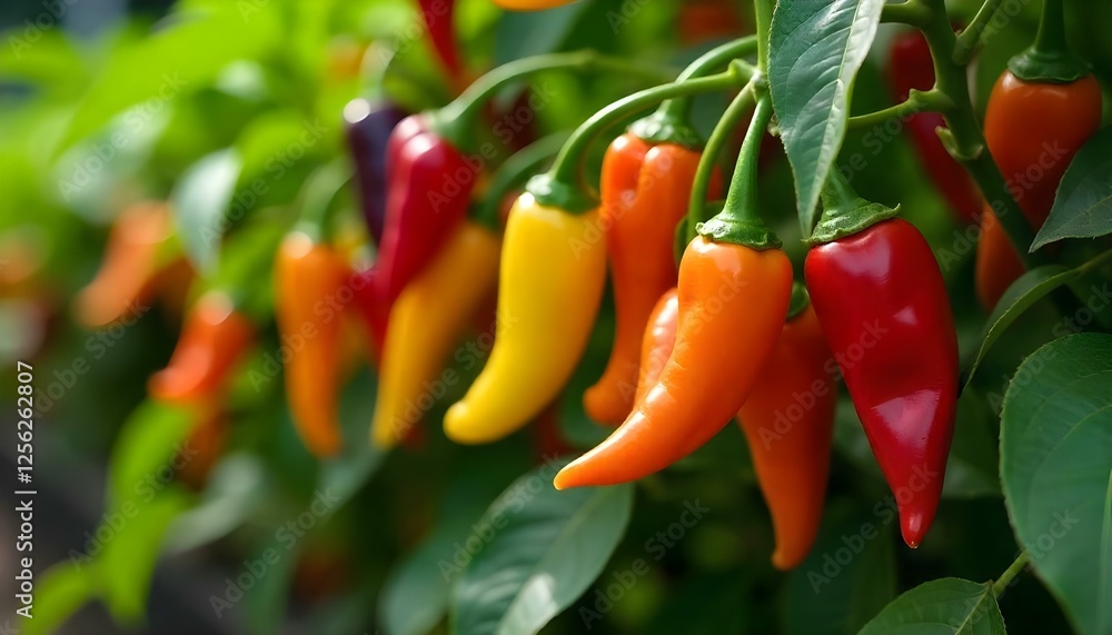 Chili Pepper Cluster Spicy Red and Orange Hot Paprika and Capsicum Ingredients for a Flavorful Dish Chili Pepper Cluster Spicy Red and Orange Hot Paprika and Capsicum Ingredients for a Flavorful Dish