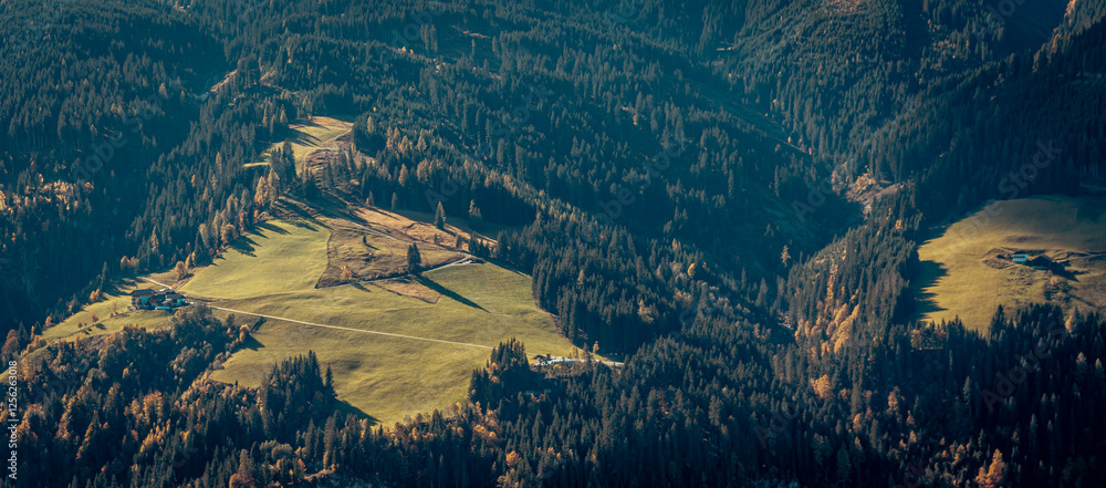 Obraz premium Landschaft in Österreich