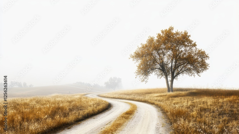 Fototapeta premium Empty asphalt road