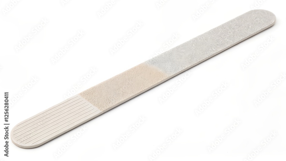 Nail File on White Background Nail File on White Background