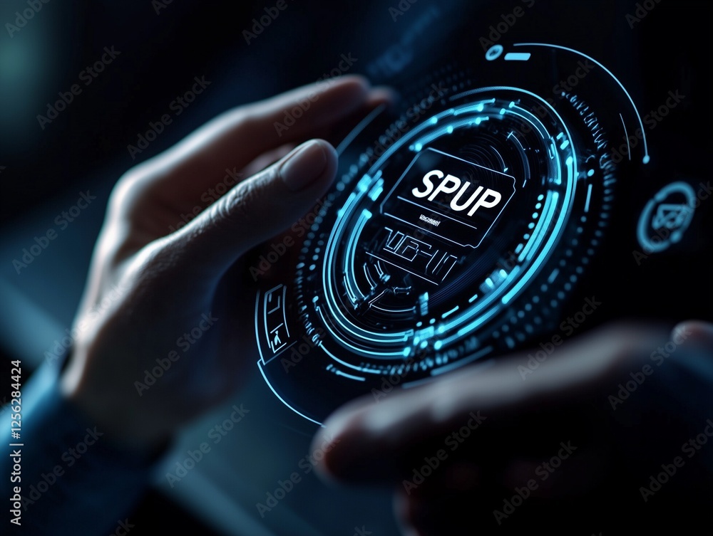 Fototapeta premium hand holding a stopwatch