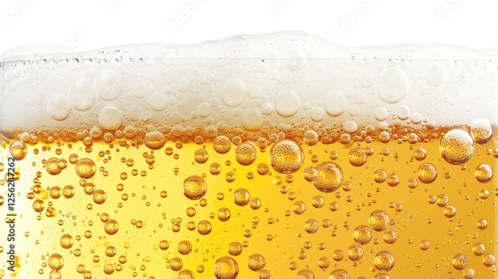 Fresh beer bubbles background, foam texture with free space for text Fresh beer bubbles background, foam texture with free space for text