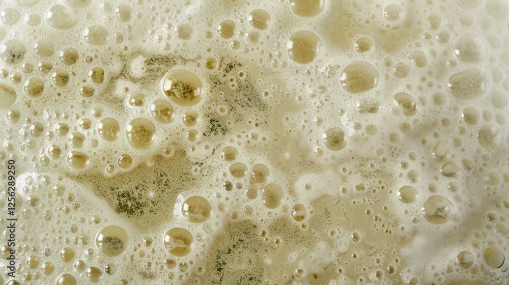 Fresh beer bubbles background, texture with free space for text Fresh beer bubbles background, texture with free space for text