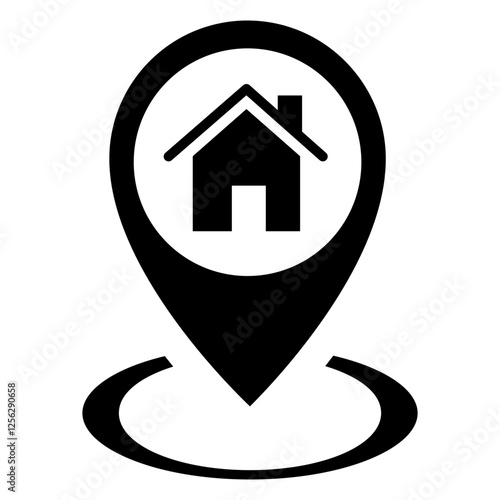 Address Glyph Icon