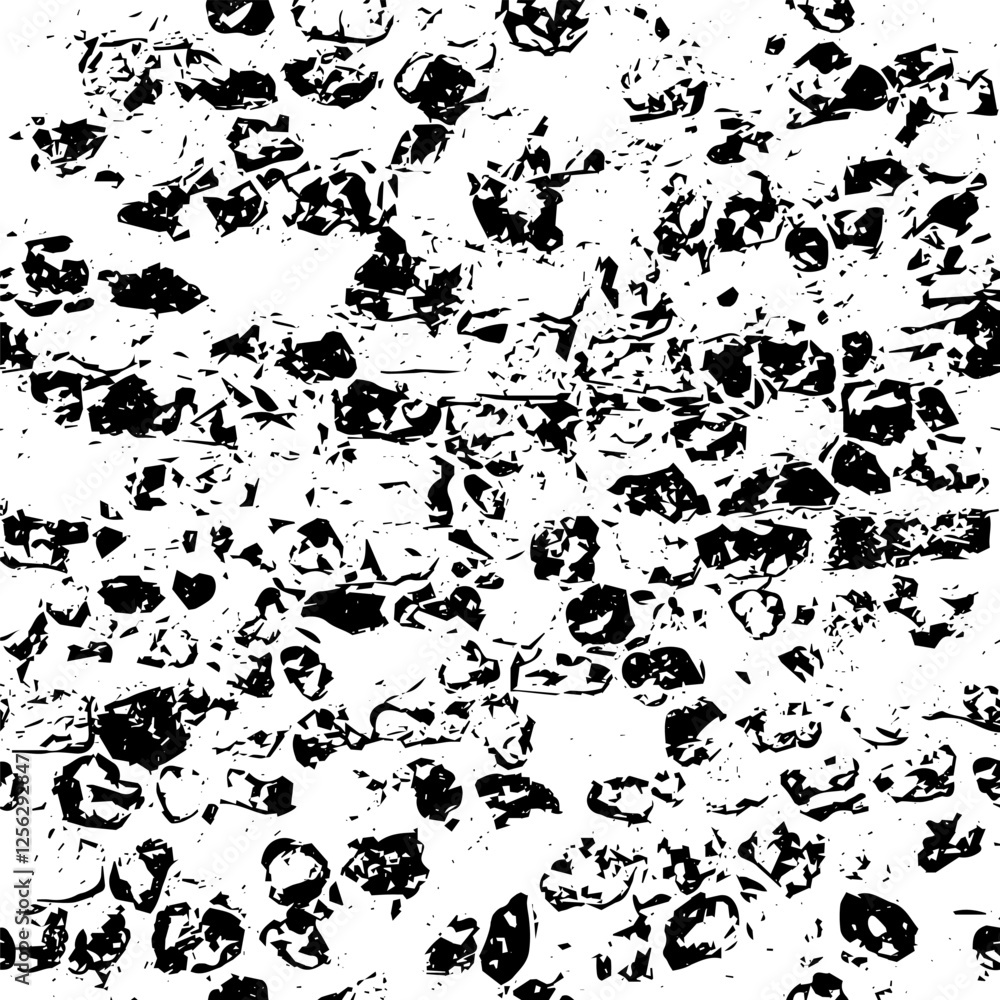 Naklejka premium Rustic grunge vector texture with grain and stains. Abstract noise background. Weathered surface.