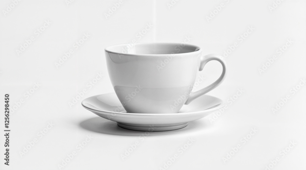 Mug Mockup with white background.Clipping path. Close up of white mug mockup isolated on white background view. Mug Mockup with white background.Clipping path. Close up of white mug mockup isolated on white background view.
