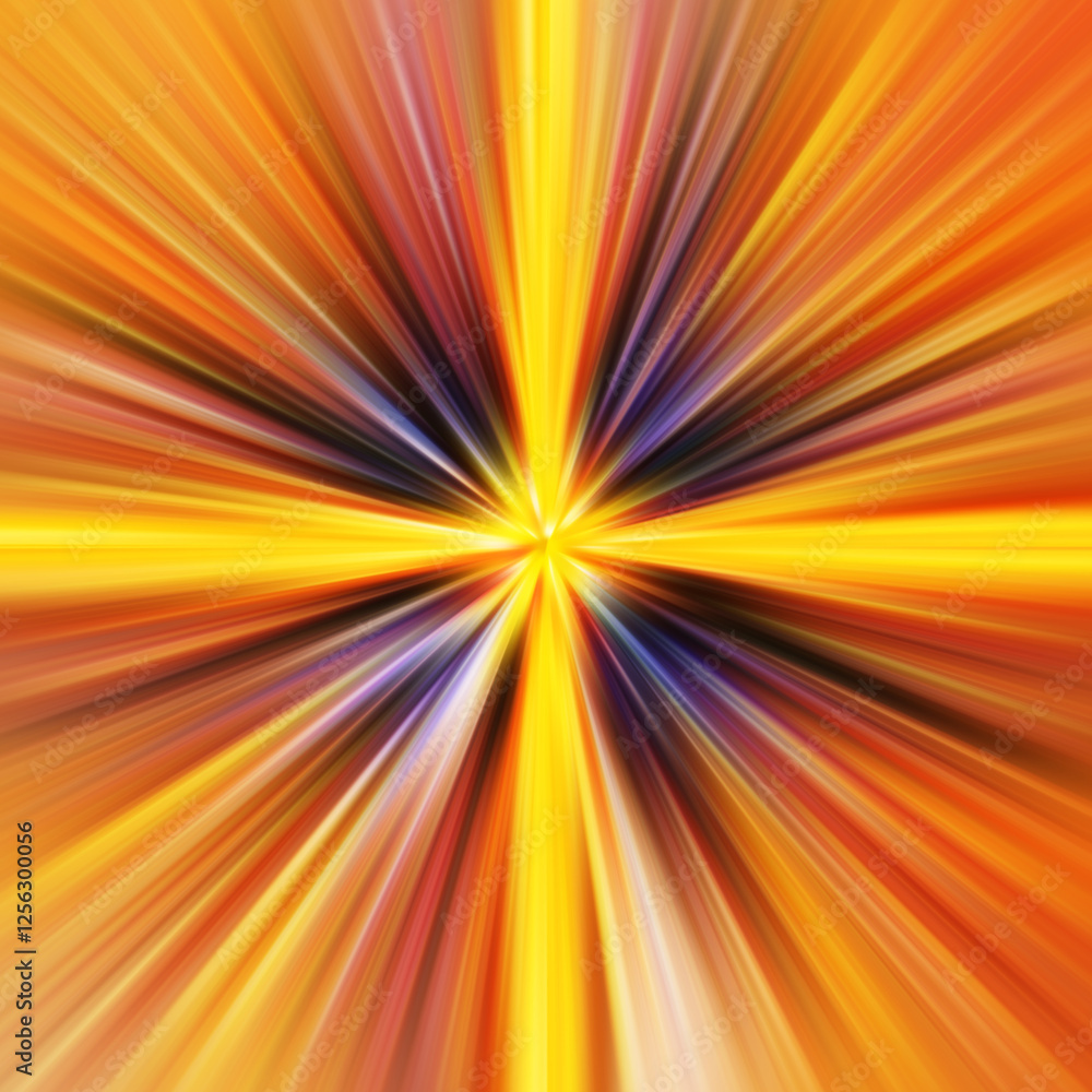 Obraz premium Colorful zoom motion effect. Abstract background.