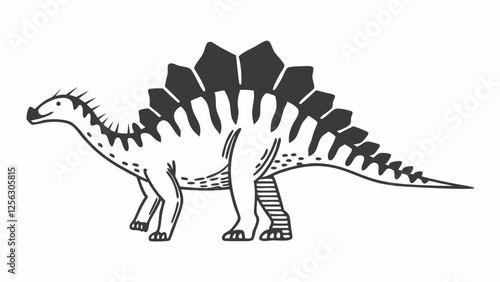 dinosaur vector illustration