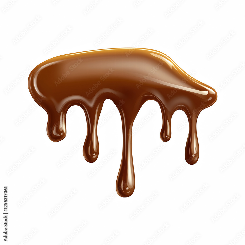 Realistic Dripping Melted Chocolate with Glossy Texture, Sweet Dessert Topping, Smooth Liquid Cocoa Syrup, Delicious Confectionery Element, Isolated on Transparent Background. Generative Ai. Realistic Dripping Melted Chocolate with Glossy Texture, Sweet Dessert Topping, Smooth Liquid Cocoa Syrup, Delicious Confectionery Element, Isolated on Transparent Background. Generative Ai.