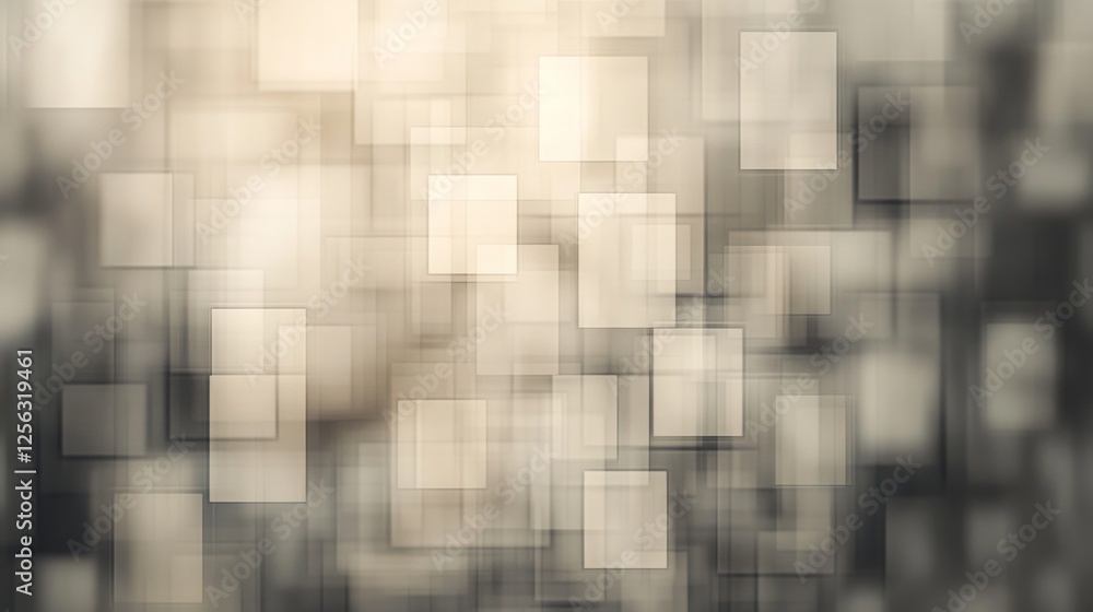 Obraz premium Abstract beige squares background, website design