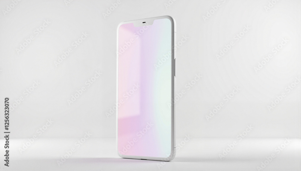 Smartphone mockup displayed on transparent background, digital innovation Smartphone mockup displayed on transparent background, digital innovation