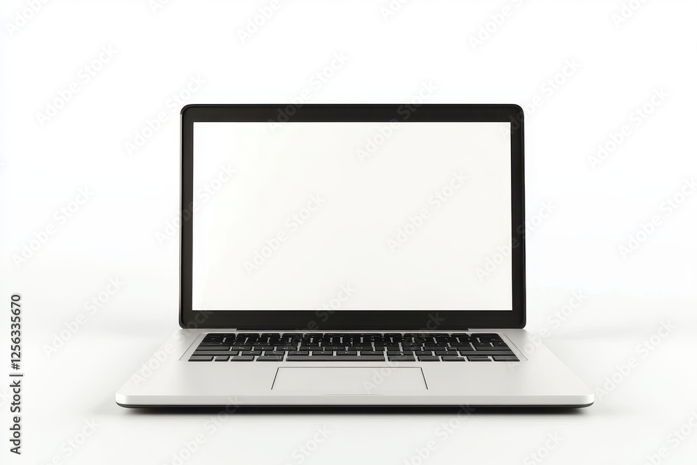 3D Laptop Stand Isolated and White Background 3D Laptop Stand Isolated and White Background