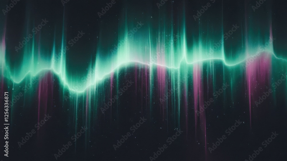 A mesmerizing display of colors, featuring vibrant green and pink waves reminiscent of auroras, set against a dark backdrop. A mesmerizing display of colors, featuring vibrant green and pink waves reminiscent of auroras, set against a dark backdrop.