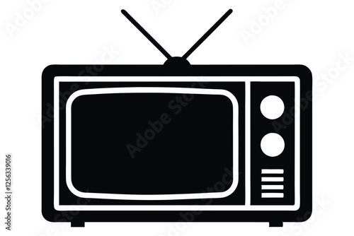 television vector icon.eps