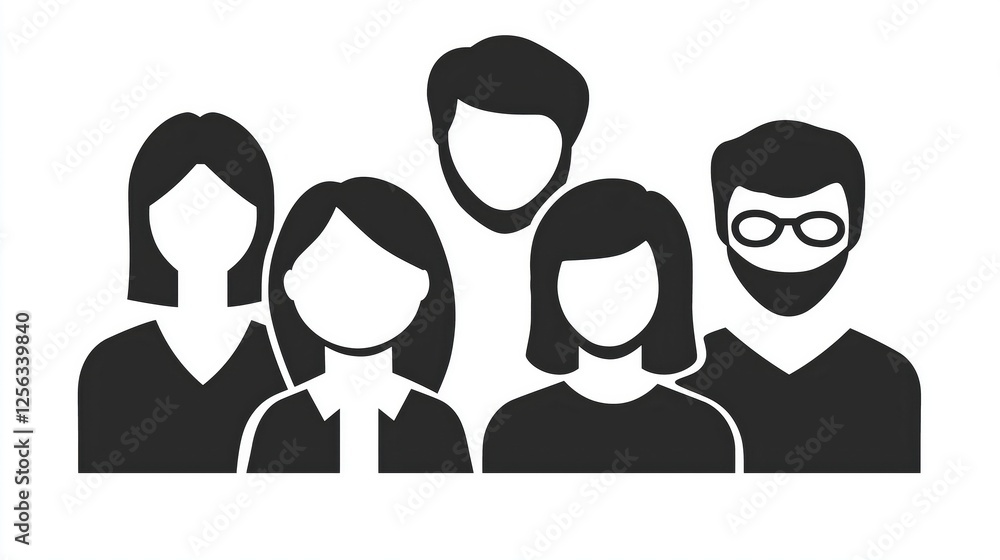 Professional team members standing together, representing corporate collaboration, diverse backgrounds converging with unified purpose in modern workplace environment Professional team members standing together, representing corporate collaboration, diverse backgrounds converging with unified purpose in modern workplace environment